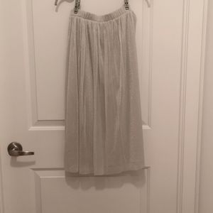 Zara glitter midi skirt